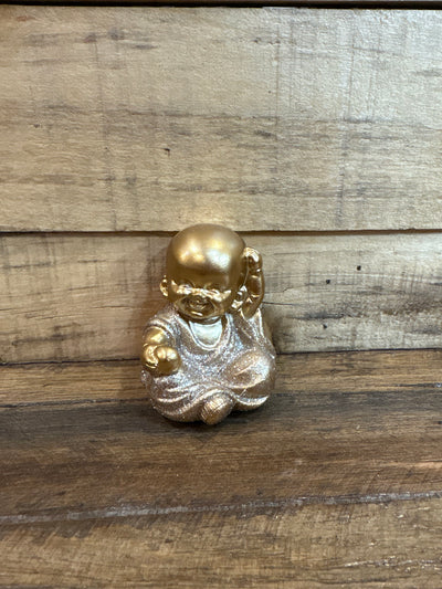 Buddha Lucky Gold 7cm