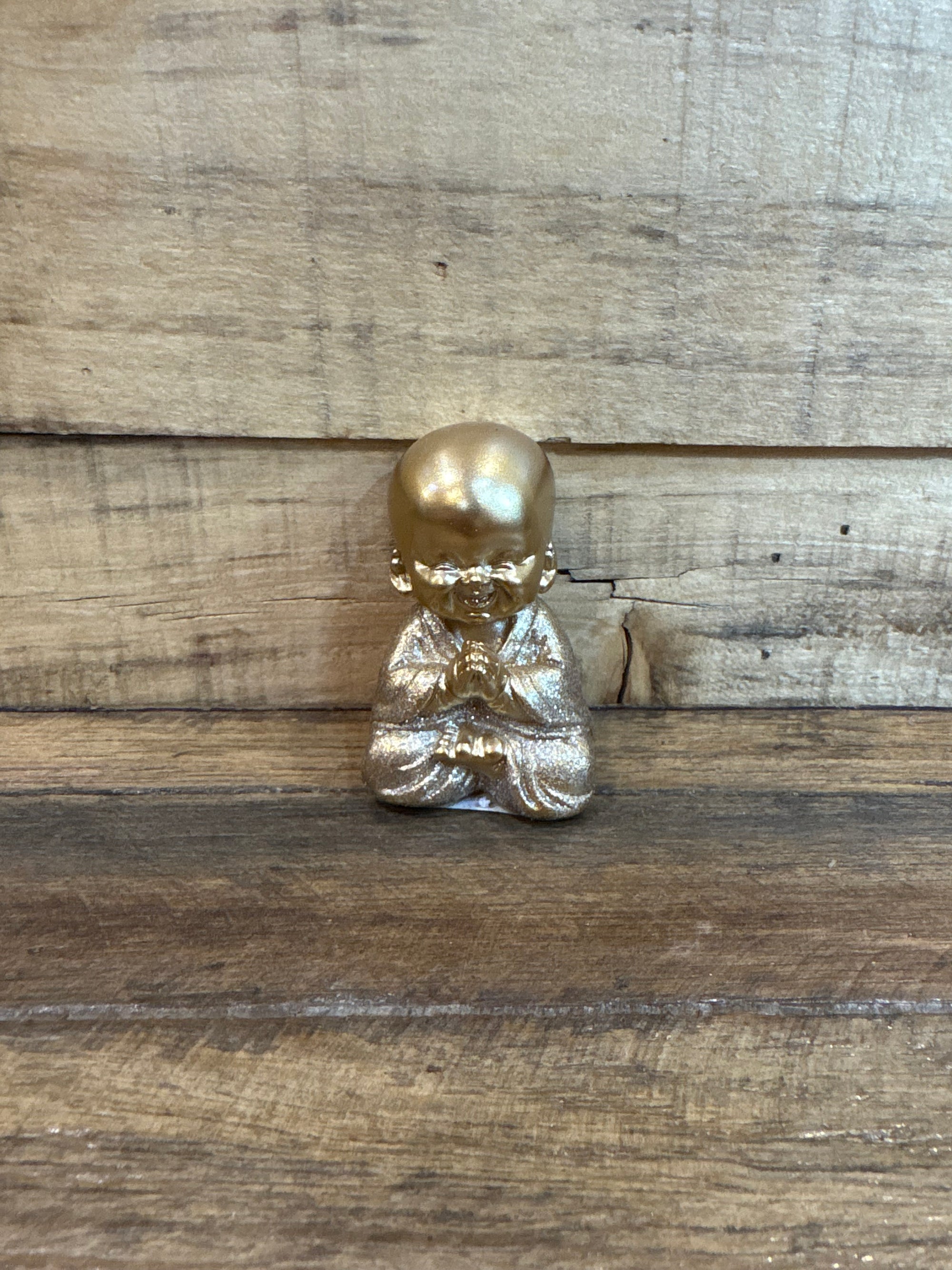 Buddha Lucky Gold 7cm