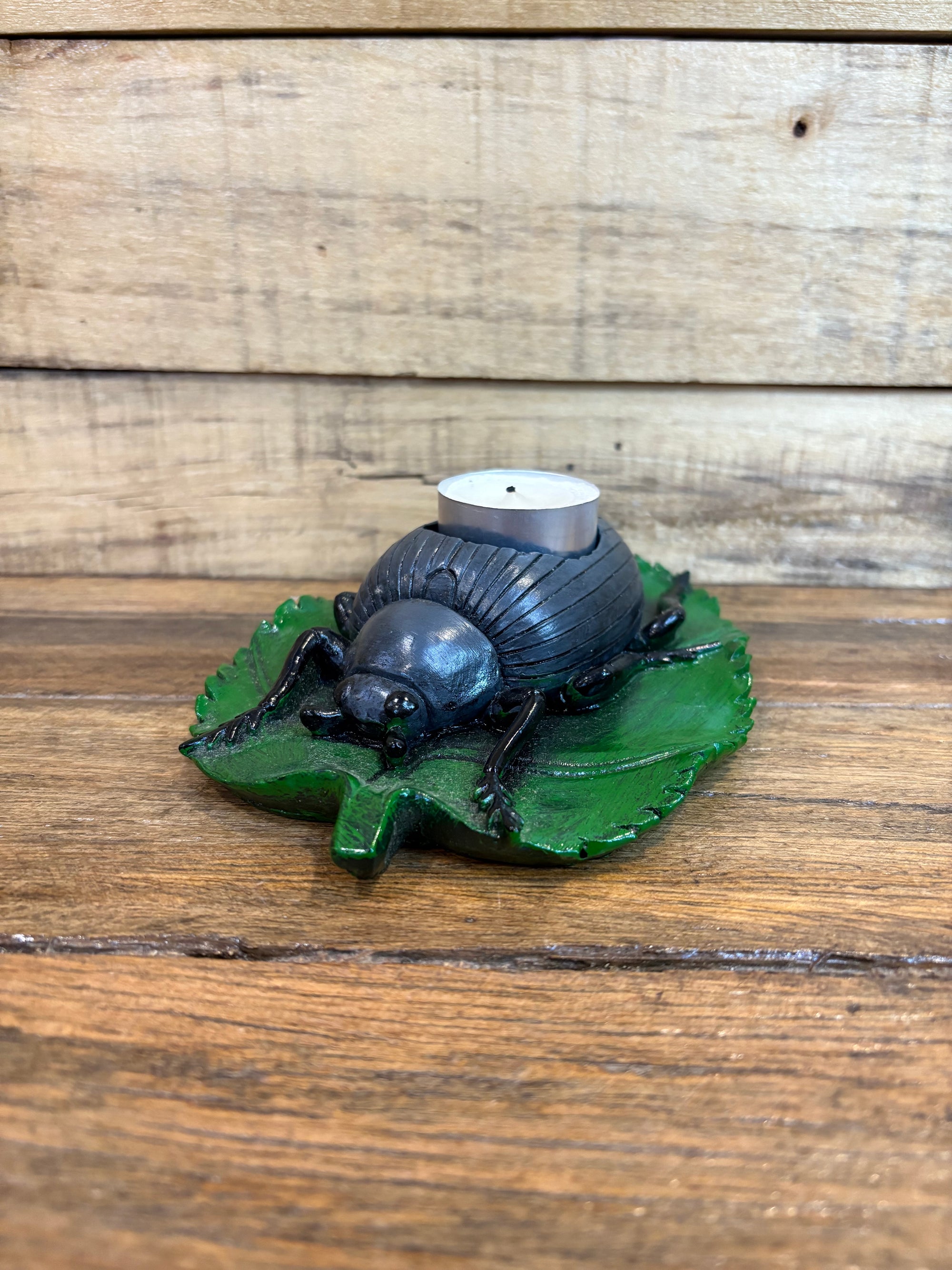 Beetle Tealight Candle Holder