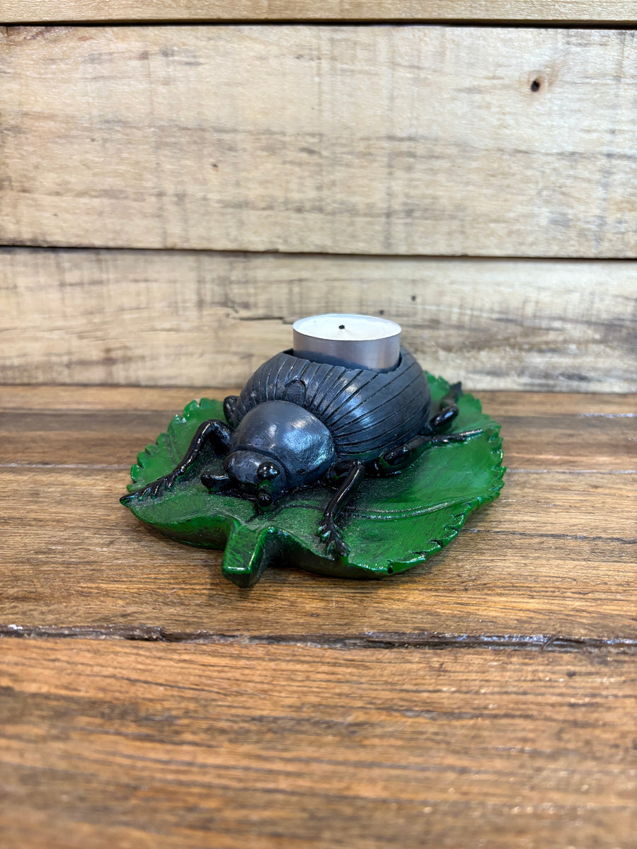 Beetle Tealight Candle Holder