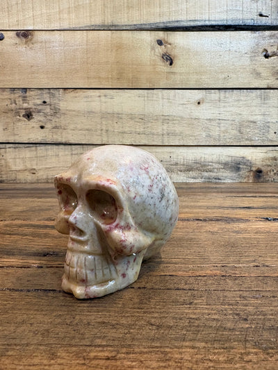 Cinnabrite Skull Medium