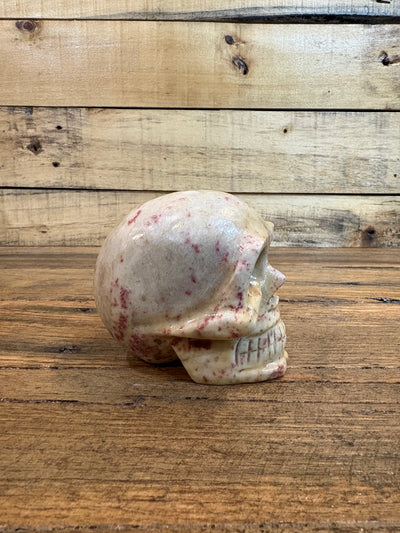 Cinnabrite Skull Medium