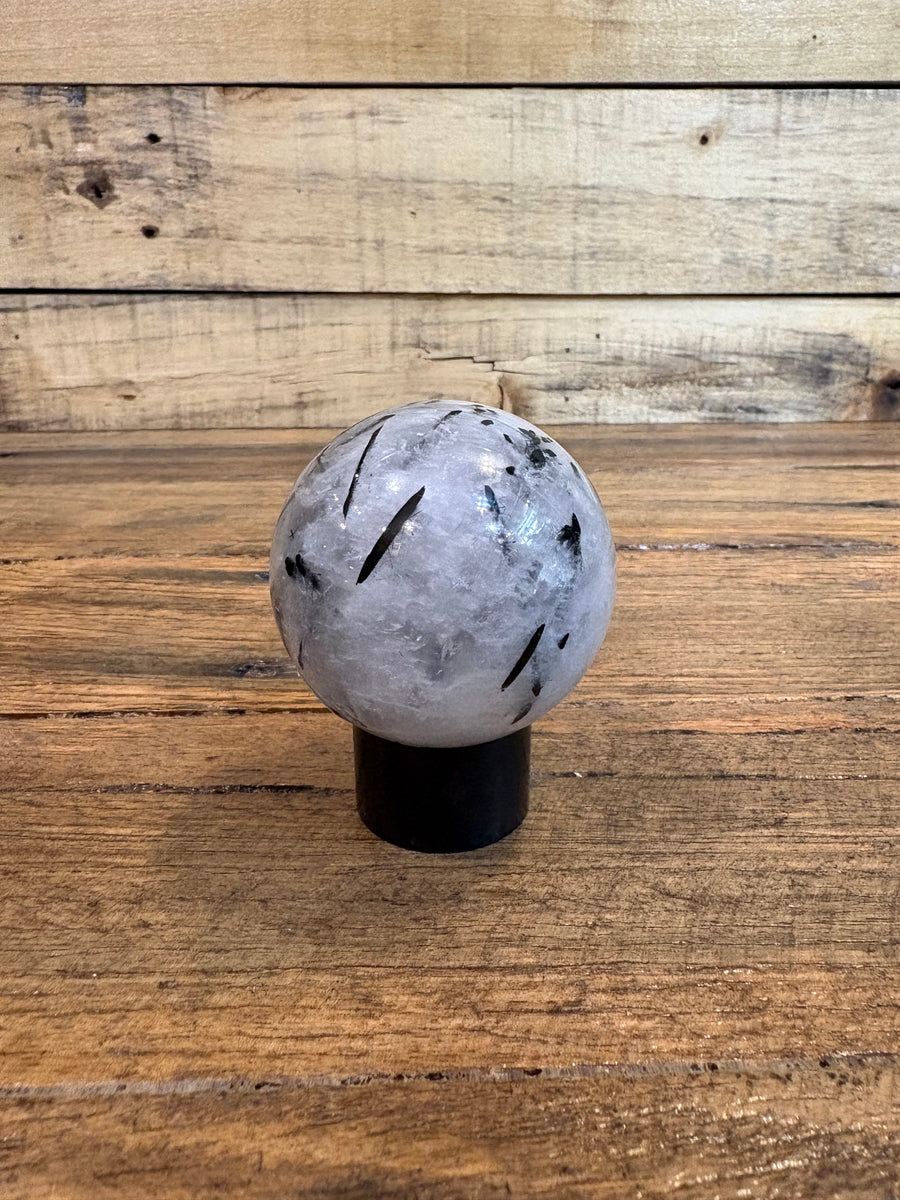 Tourmalated Quartz Sphere