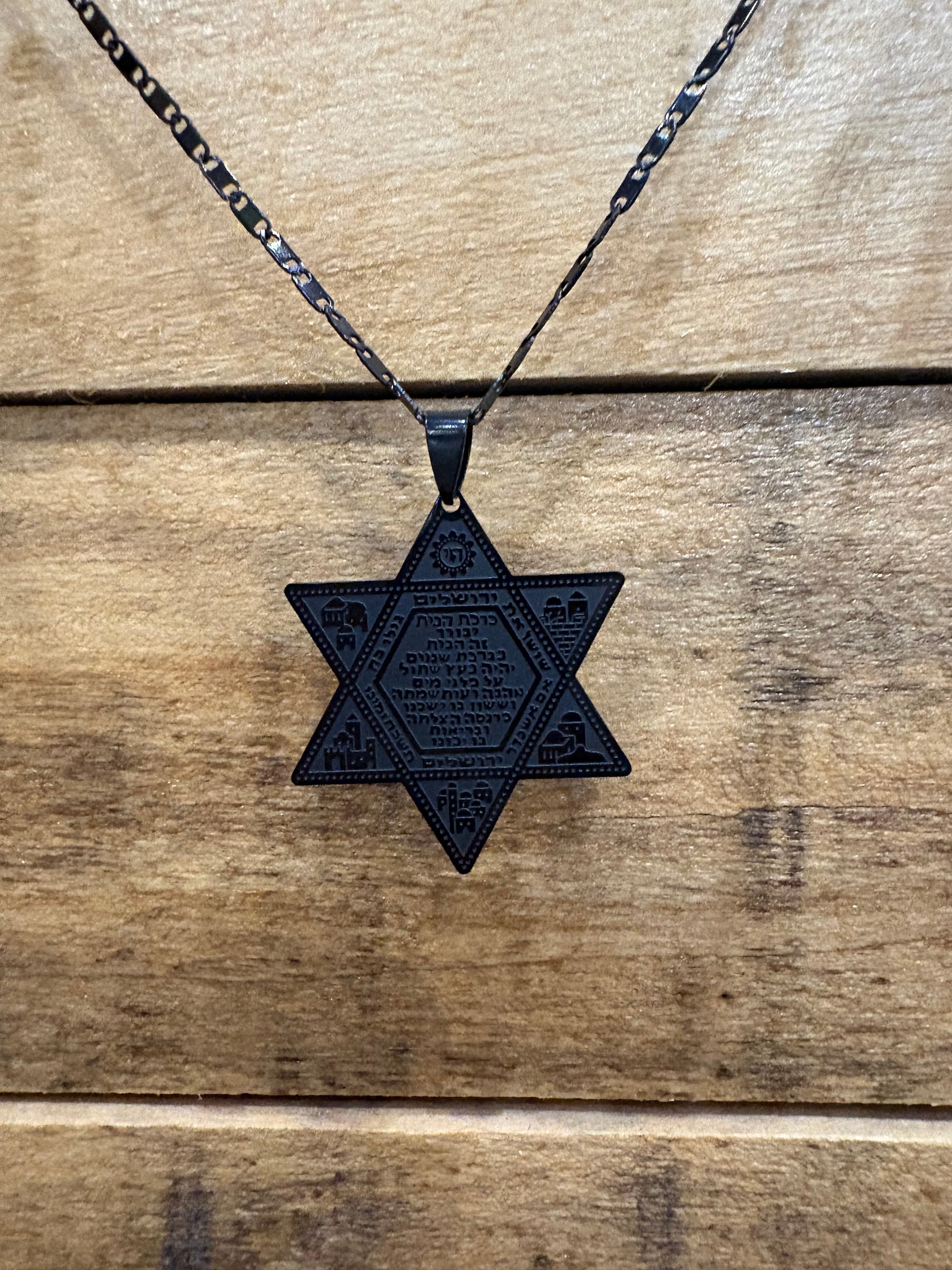 Necklace - Star of David/Metatron Cube
