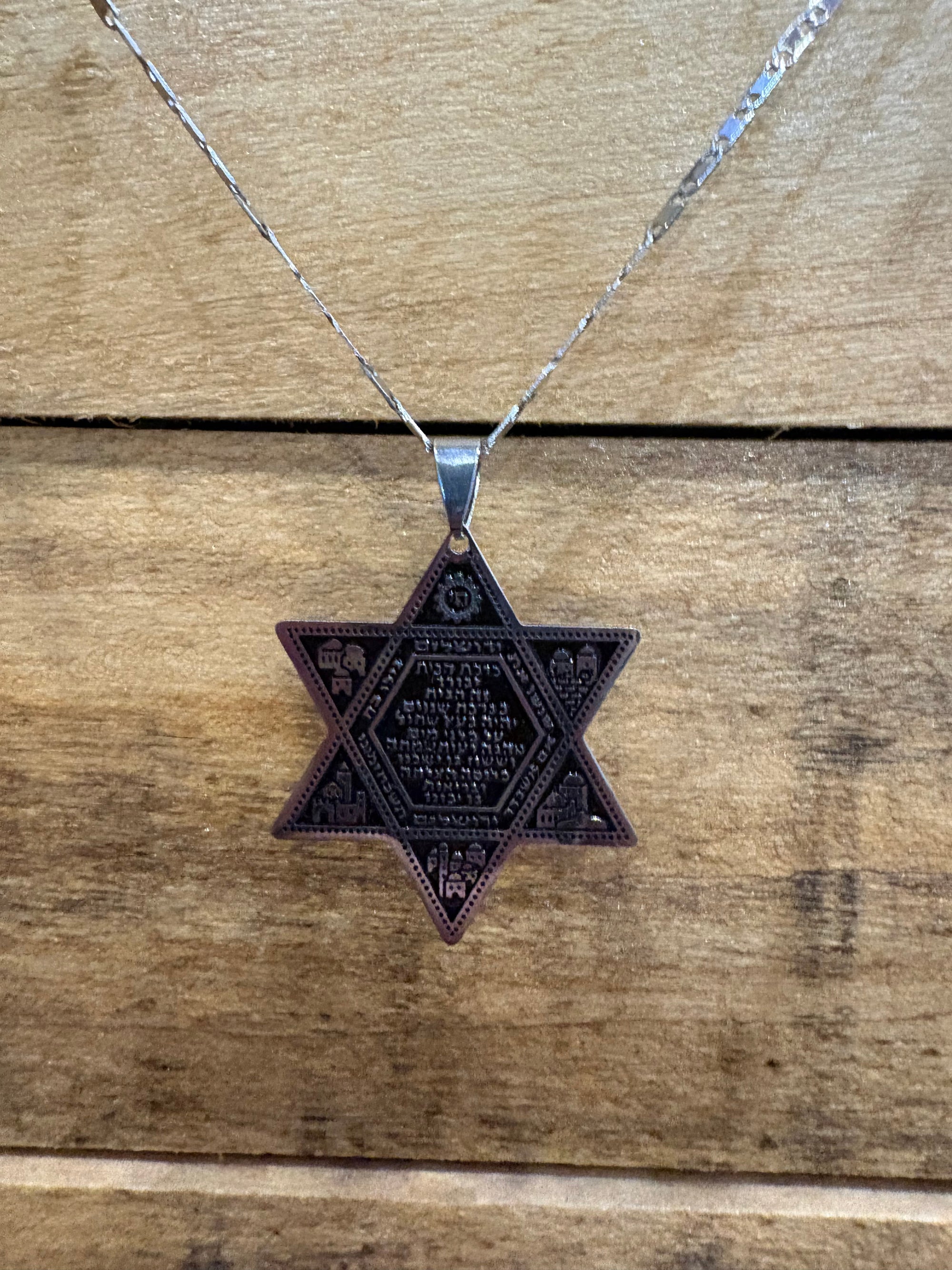 Necklace - Star of David/Metatron Cube