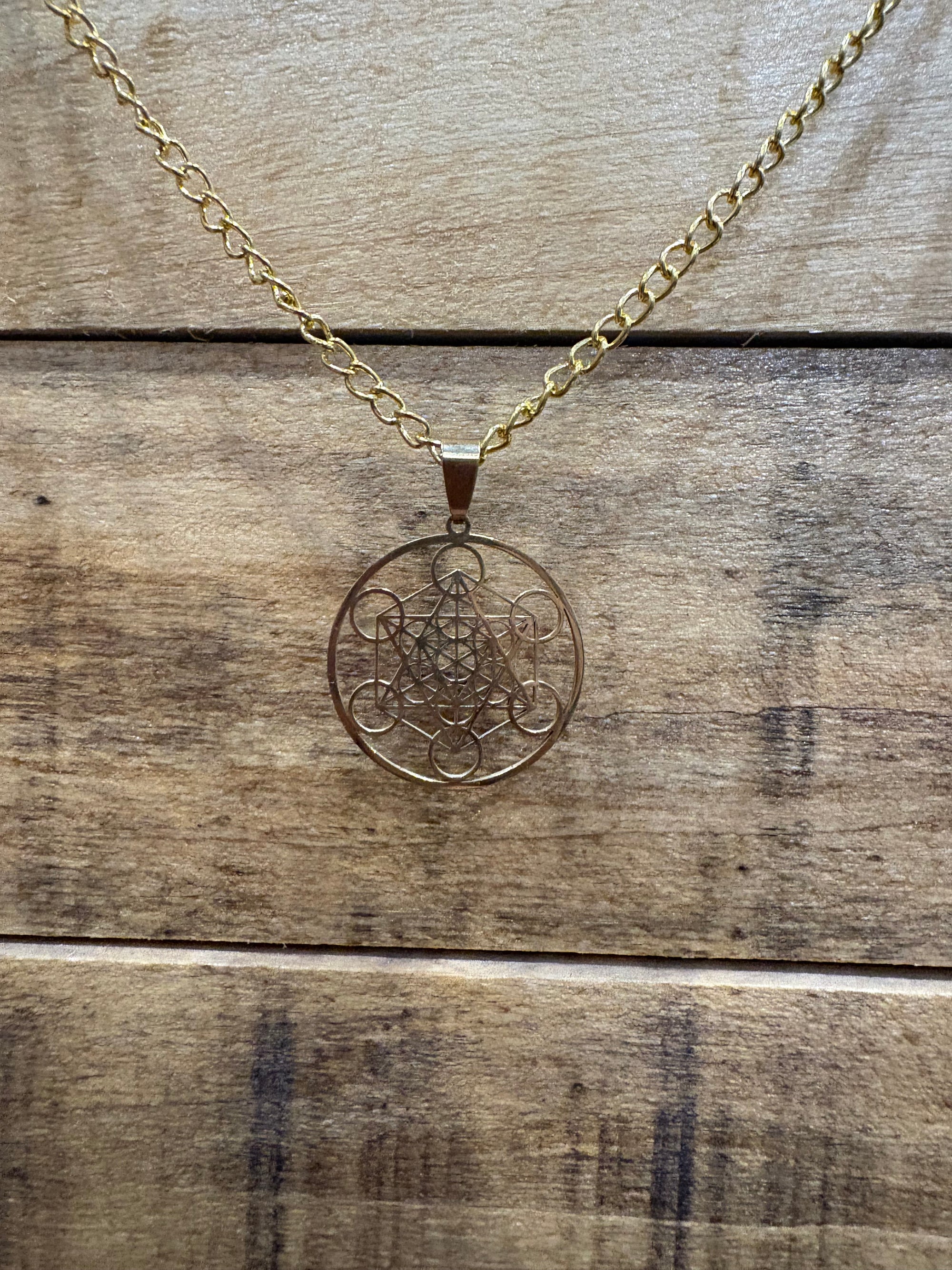 Necklace - Star of David/Metatron Cube