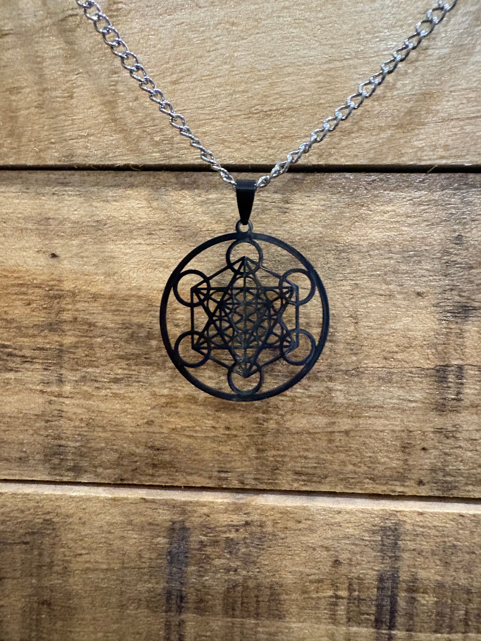 Necklace - Star of David/Metatron Cube