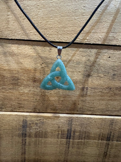 Necklace - Crystal Witch Knots