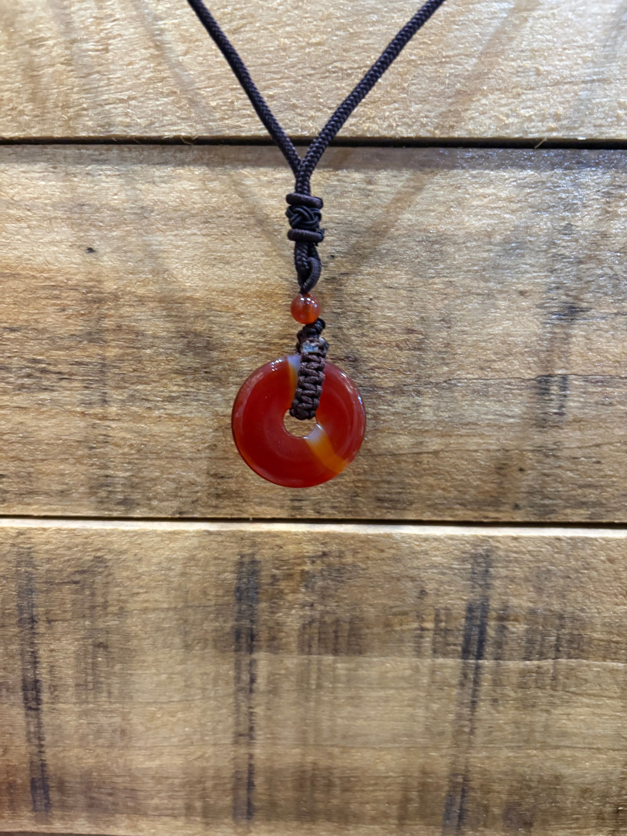 Necklace - Crystal Hoop & Drop