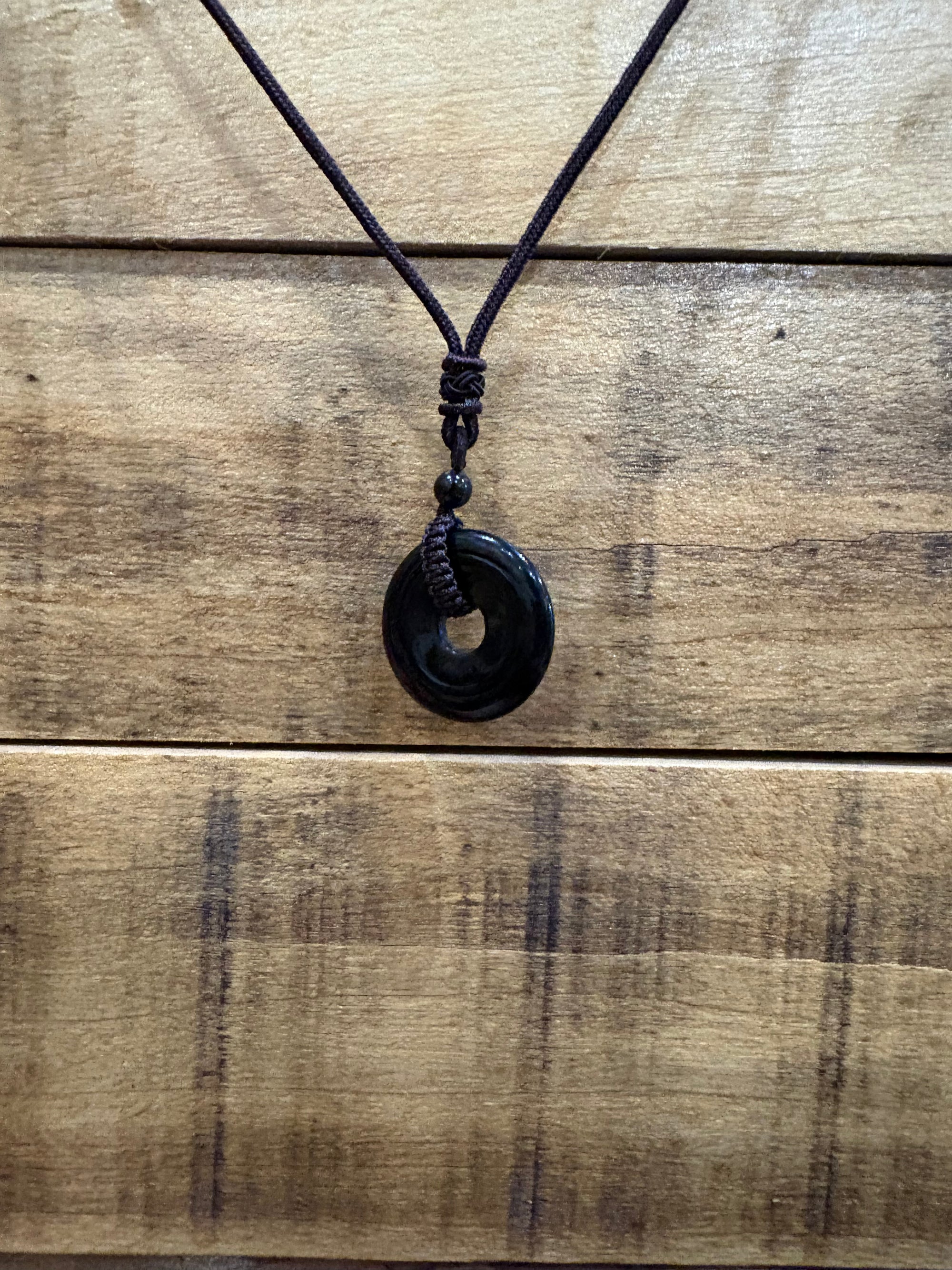 Necklace - Crystal Hoop & Drop