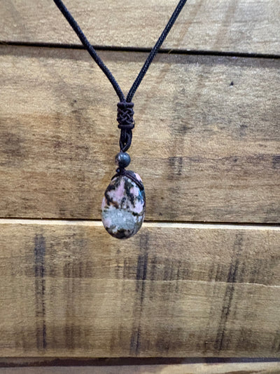 Necklace - Crystal Hoop & Drop