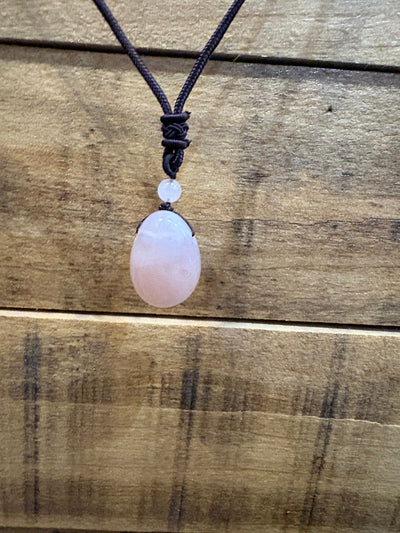 Necklace - Crystal Hoop & Drop