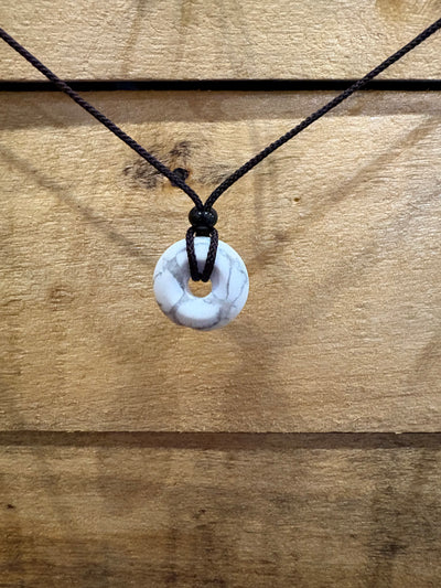 Necklace - Crystal Hoop & Drop
