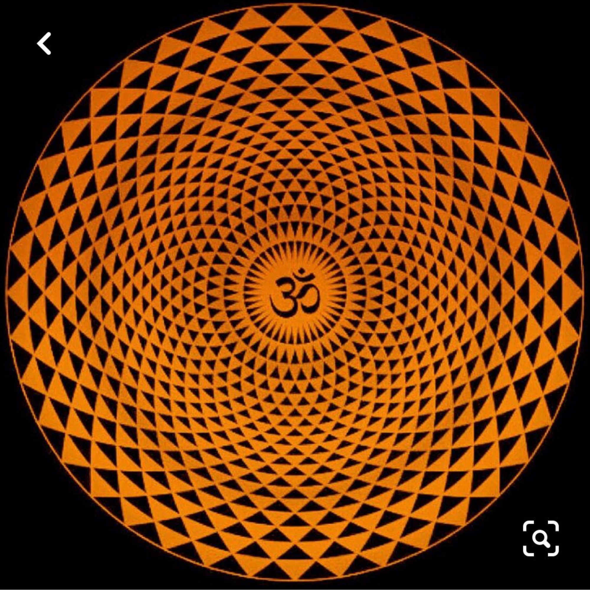 Altar Cloth -OM 90 x 90 cm