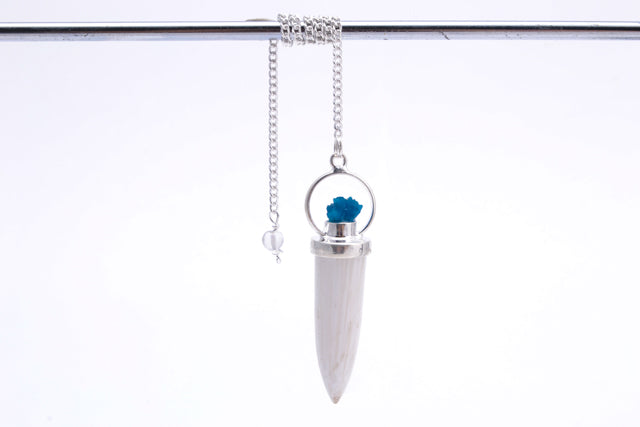 Scolecite & Cavansite Pendulum