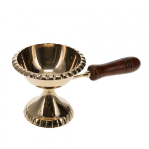 Brass Charcoal Resin Burner