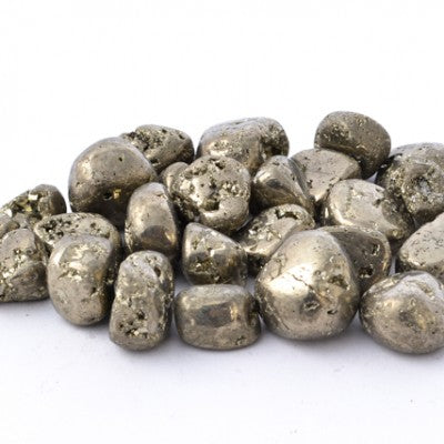 Tumble AAA - Pyrite