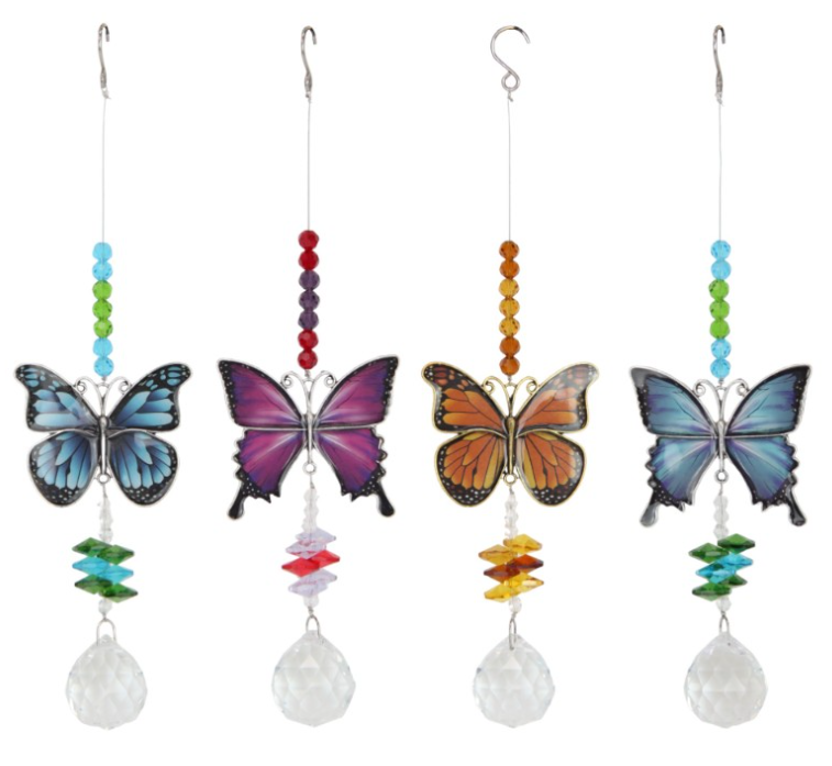 Butterfly Sun Catcher 25CM Assorted Colours