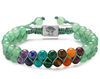 Bracelet - 7 Chakra Crystal - Adjustable