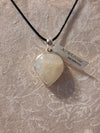 Rainbow Moonstone Pendant - Sterling Silver