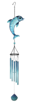 Wind Chime - Blue Glass Windchime