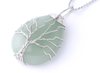 Necklace -  Green Aventurine - Tree Design