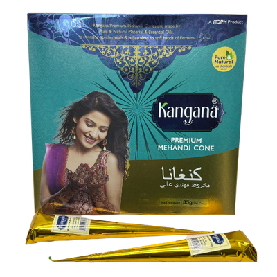 Henna Natural Cones - Kangana Assorted Size