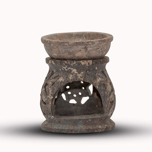 Carved Soapstone Oil Burners Assorted