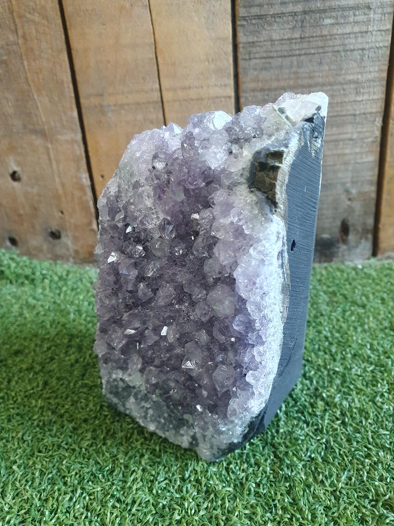 Amethyst - Cut Base - Natural Edge