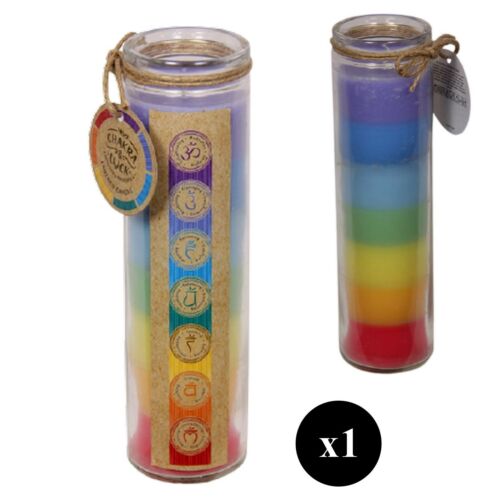 Candle - Chakra and Luck - 7 Layered