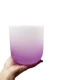 Singing Bowl - Crystal - Crown Chakra 6 inch