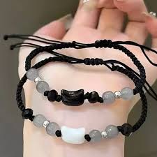 Bracelet - Moonstone Obsidian