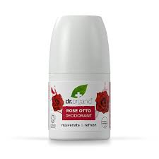 DR ORGANIC - Deodorant Roll On -  Rose Otto -50ml