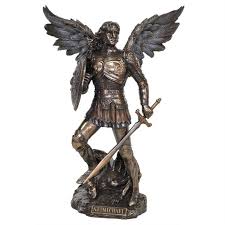 Statue - ARCHANGEL MICHAEL stepping on demon