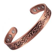 Bracelet -  Copper & Brass  with Magnet