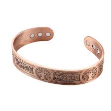 Bracelet -  Copper & Brass  with Magnet