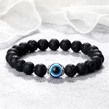 Bracelet - Crystal -  Evil Eye
