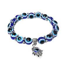 Bracelet - Crystal -  Evil Eye
