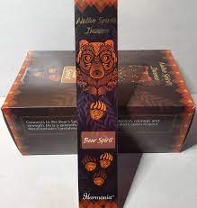 Bear Spirit Incense Sticks- Sandalwood - Goloka
