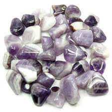 Tumble AAA - Chevron Amethyst
