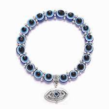 Bracelet - Crystal -  Evil Eye