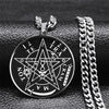 Necklace -  Pentagram - Witchcraft Gothic Dark