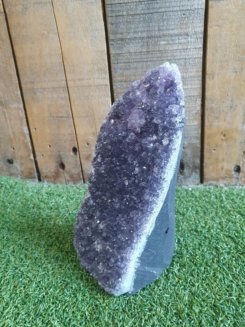 Amethyst - Cut Base - Natural Edge