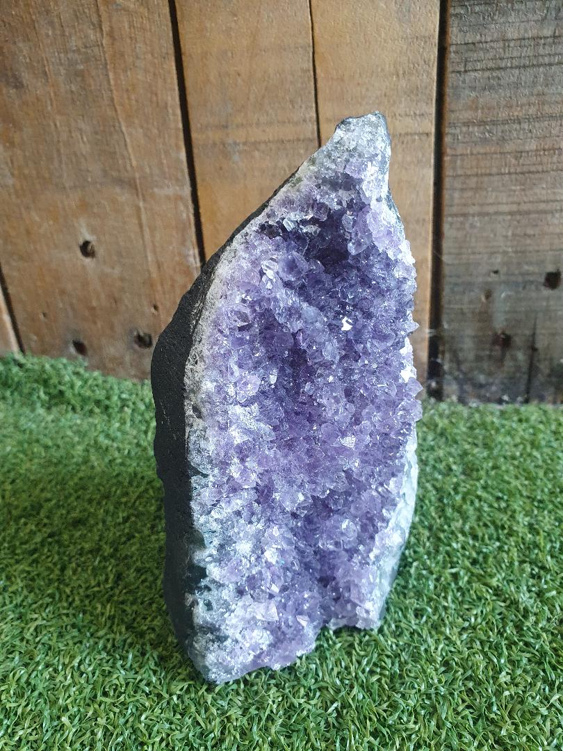 Amethyst - Cut Base - Natural Edge