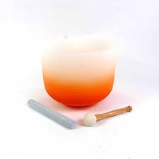Singing Bowl - Crystal - Sacral Chakra 10 inch