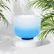 Singing Bowl - Crystal - Throat Chakra 7.5 inch