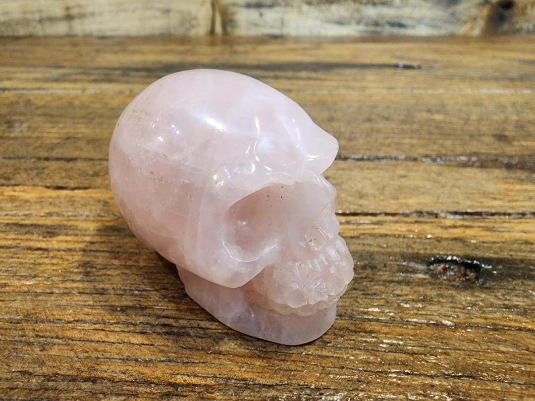 Crystal Skull -  Rose Quartz