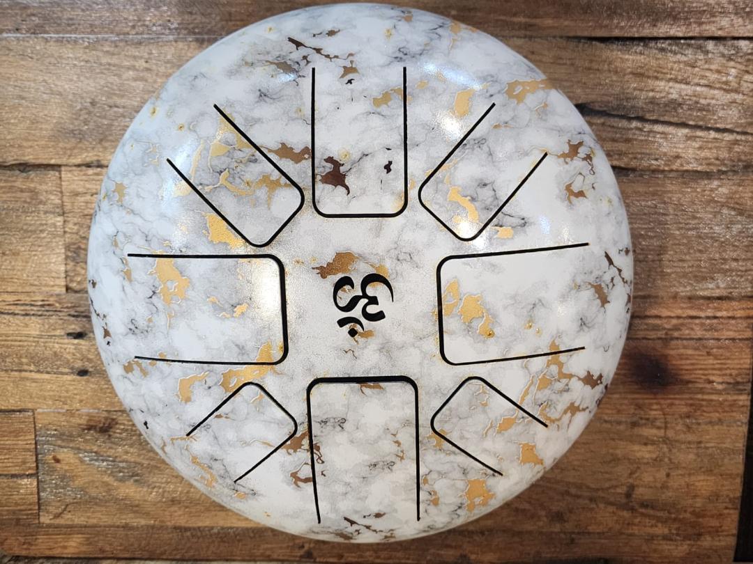 Iron Tongue Hapi Drum 12" - Hydro OM White