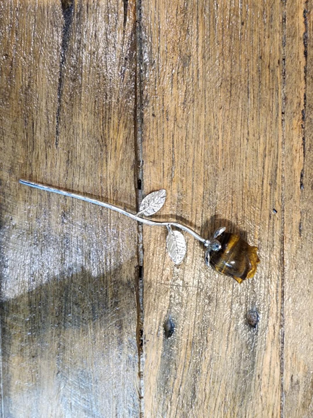 Crystal Rose - Tiger's Eye
