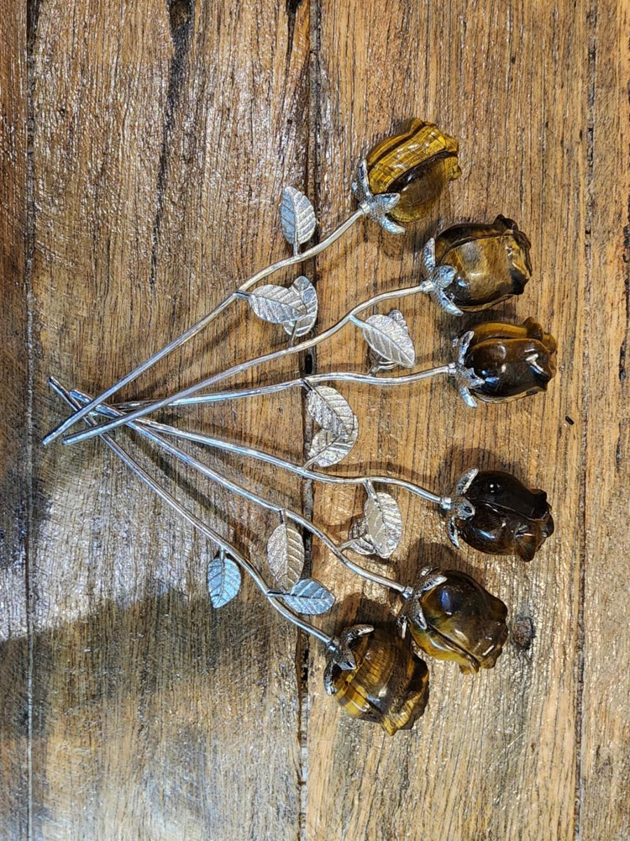 Crystal Rose - Tiger's Eye